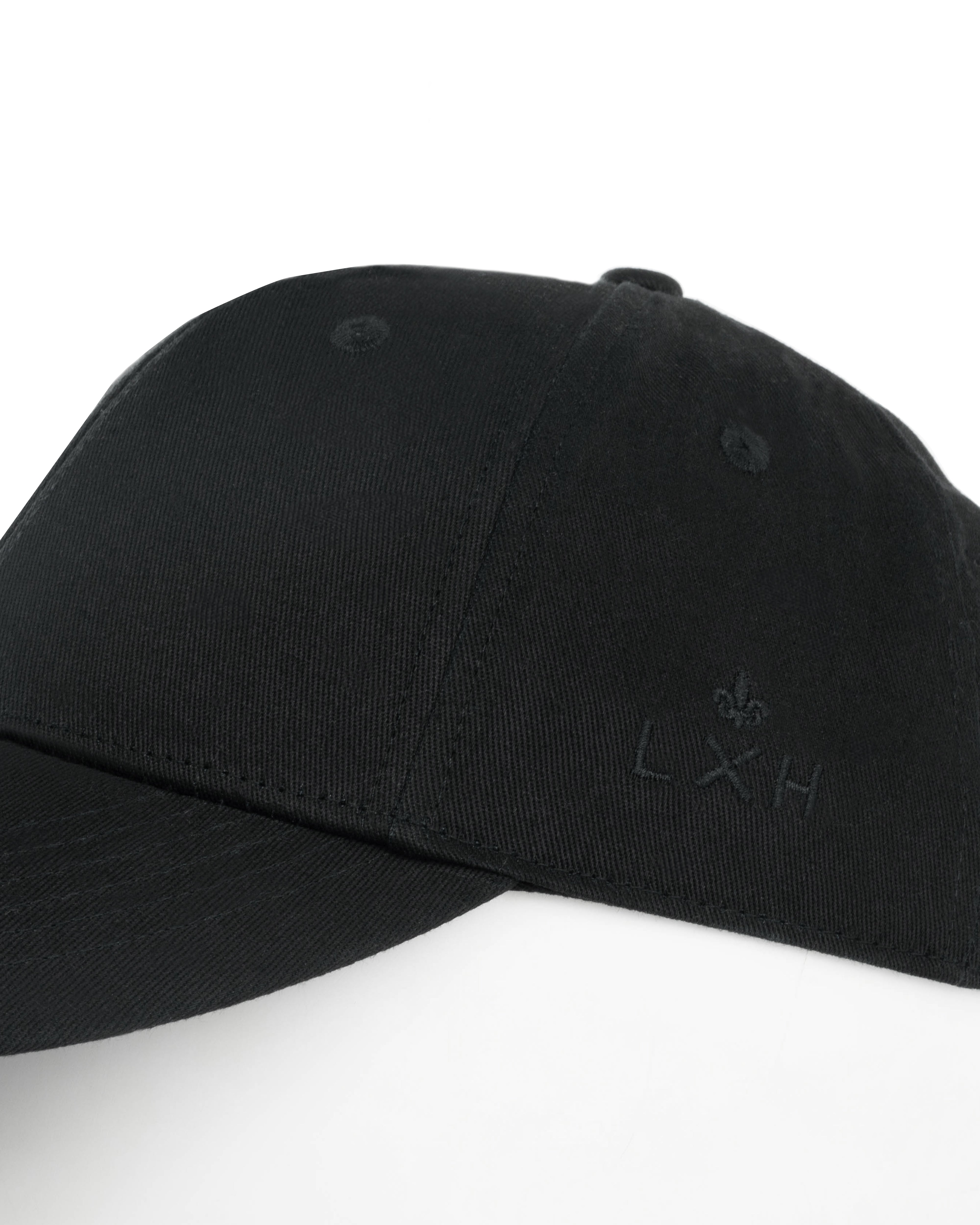 Black Cotton “DNA” Cap
