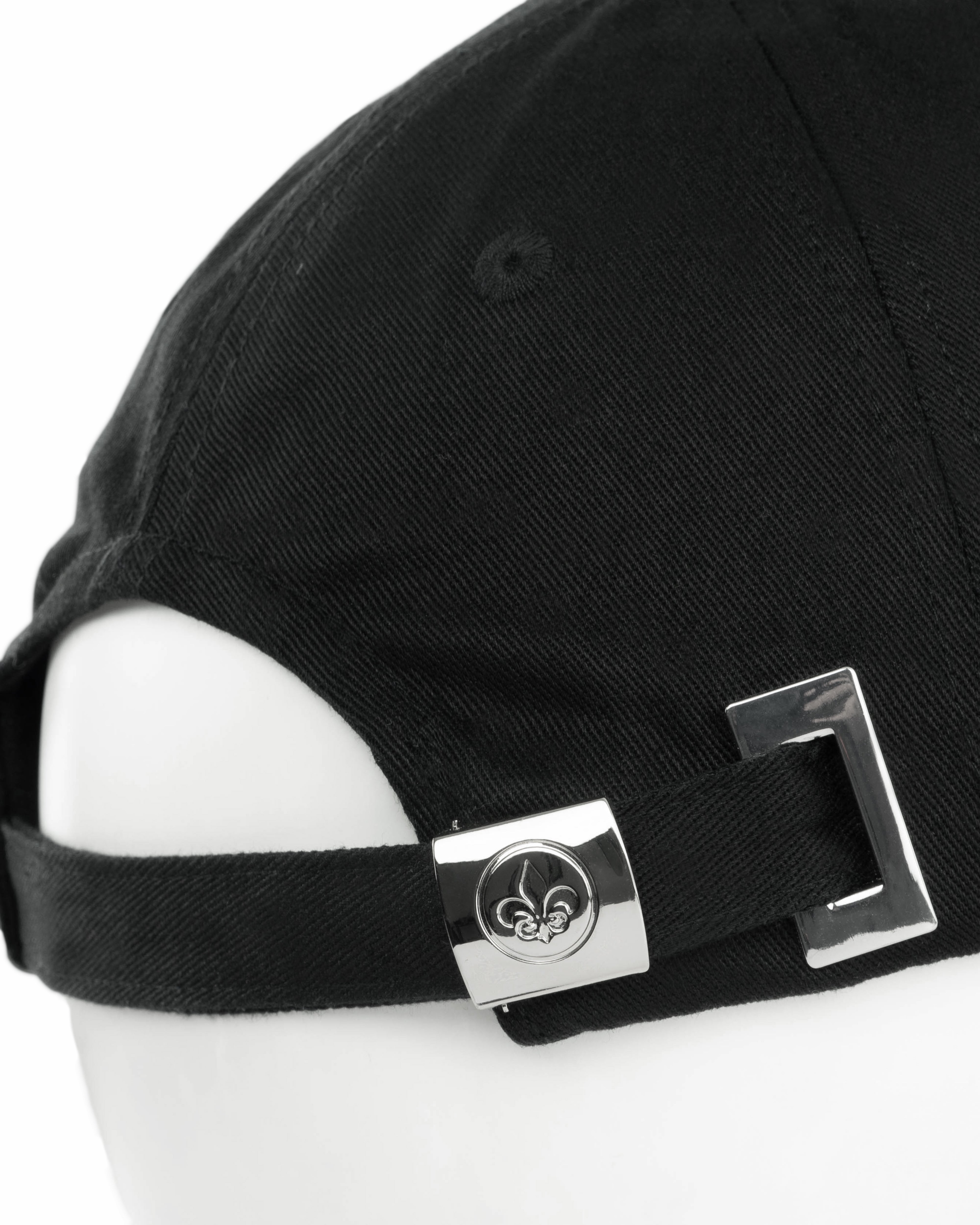 Black Cotton “DNA” Cap