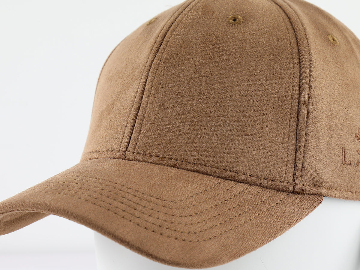 Camel Suede “DNA” Cap