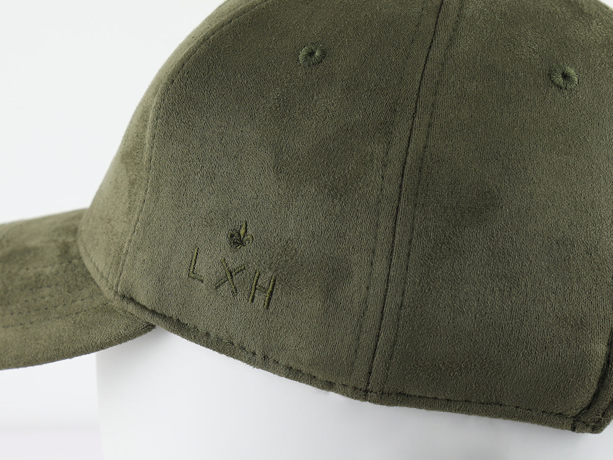 “DNA” Khaki Suede Cap