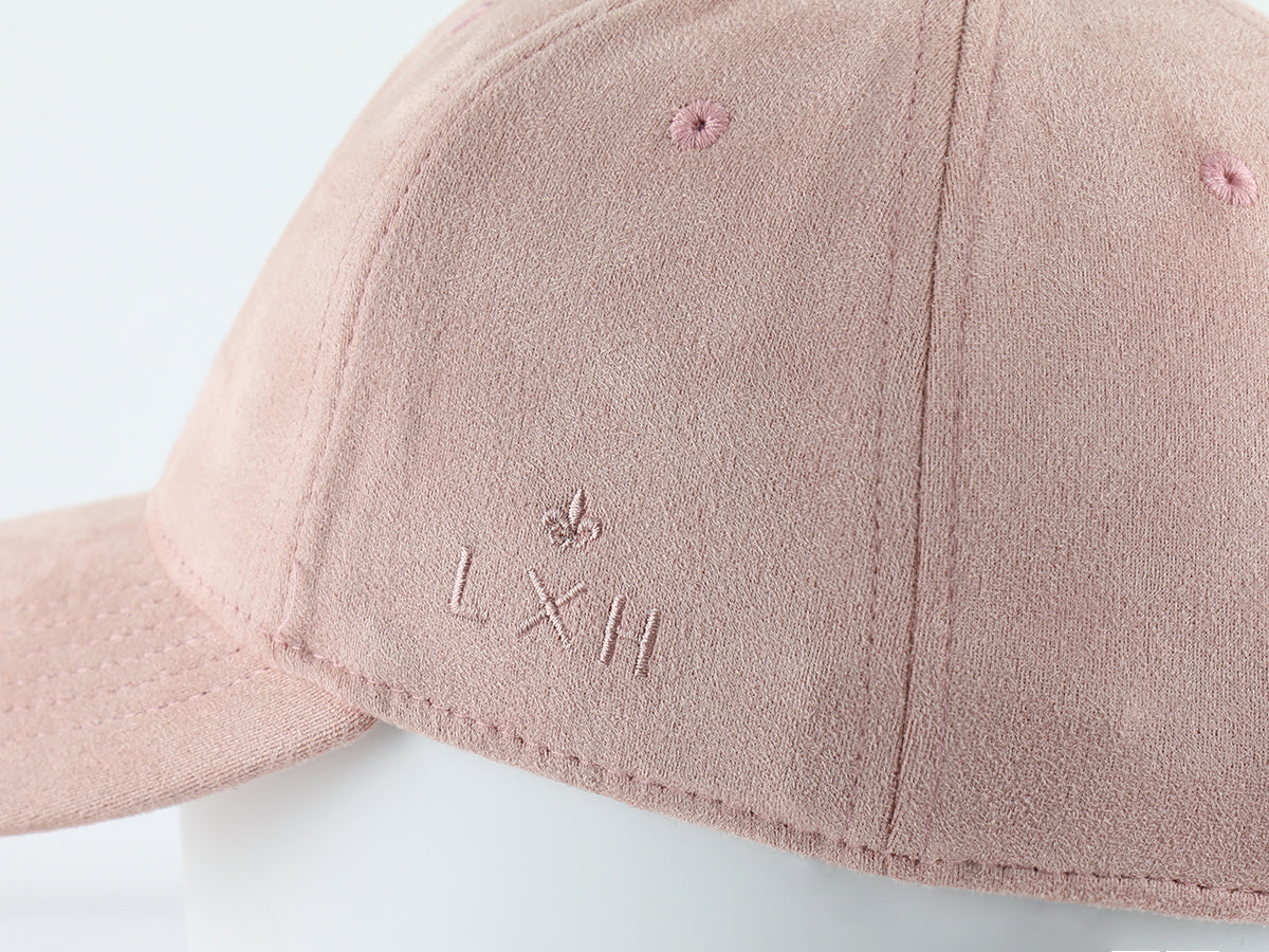 Antique Pink Suede "DNA" Cap