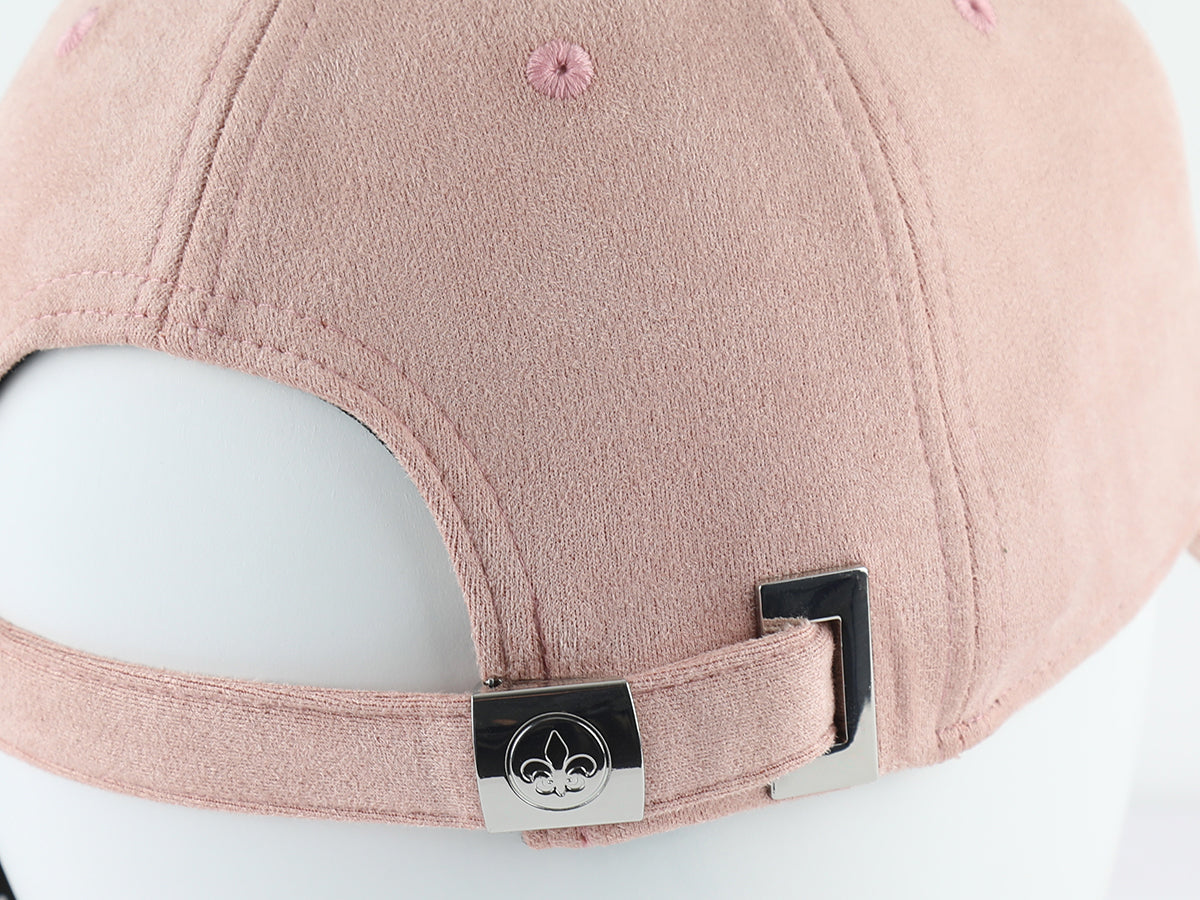 Antique Pink Suede "DNA" Cap