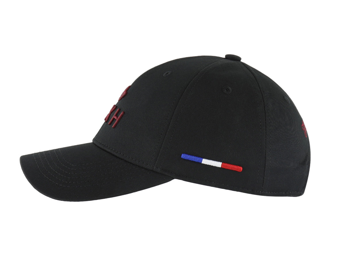 Black Pop Cotton "Heritage" Cap