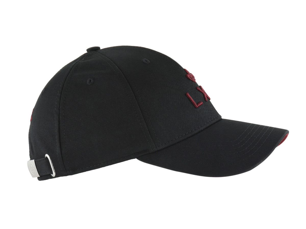 Black Pop Cotton "Heritage" Cap