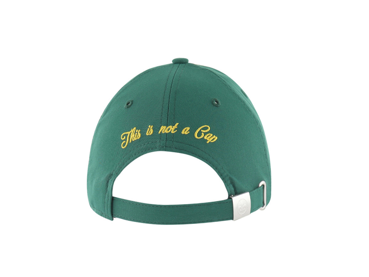 “Heritage” Cap, Pop Cotton, Fir Green