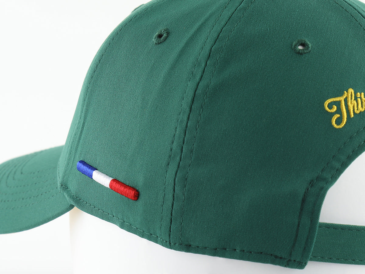 “Heritage” Cap, Pop Cotton, Fir Green