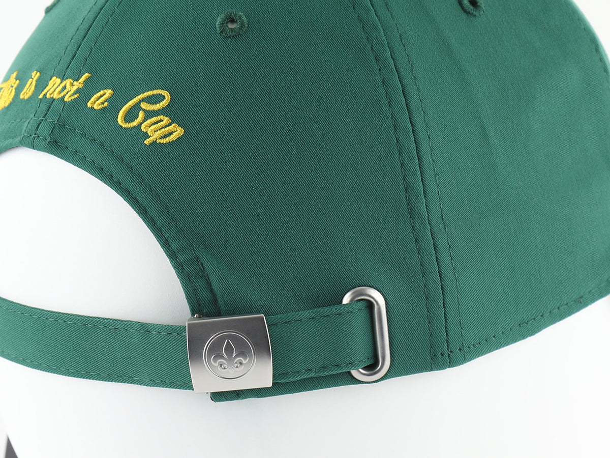 “Heritage” Cap, Pop Cotton, Fir Green