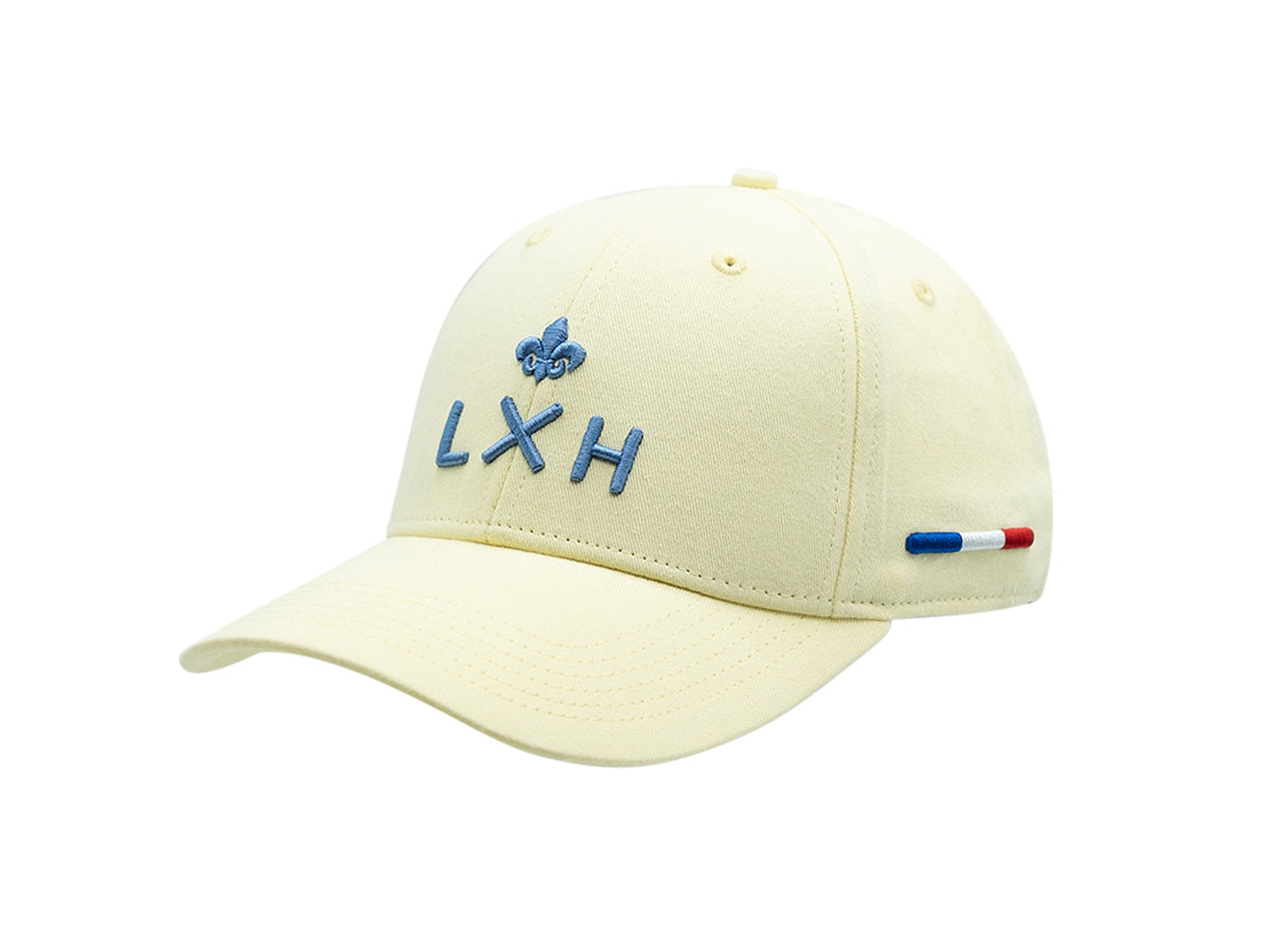 "Heritage" Cap Pop Cotton Lemon Yellow