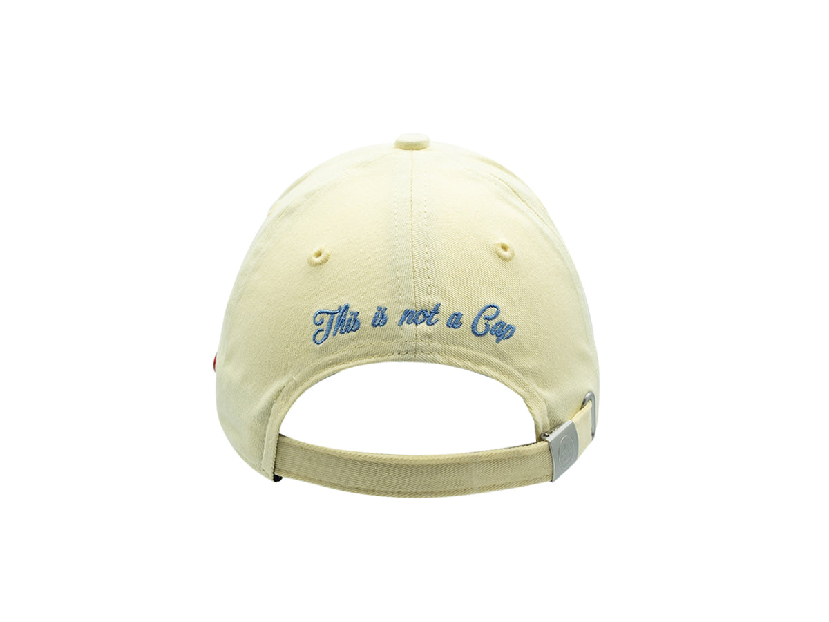 "Heritage" Cap Pop Cotton Lemon Yellow