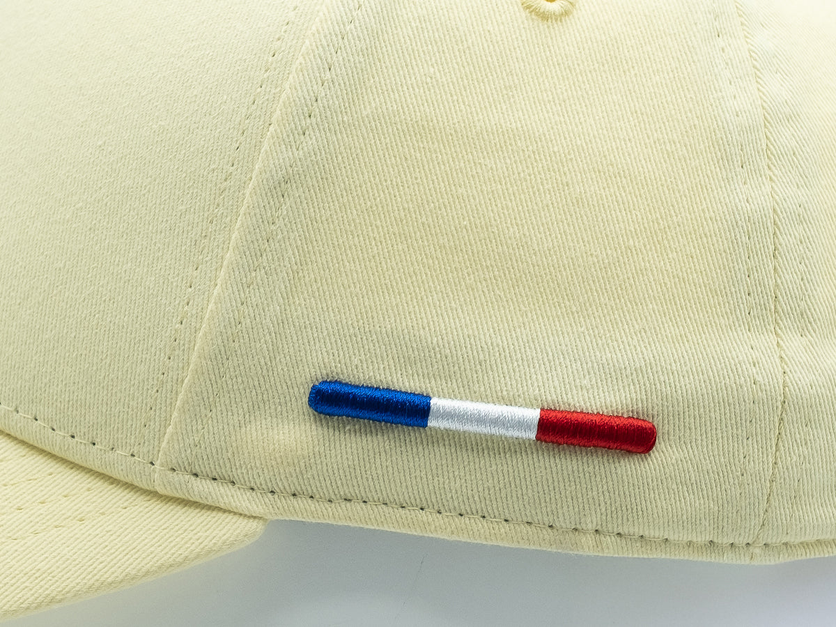 "Heritage" Cap Pop Cotton Lemon Yellow