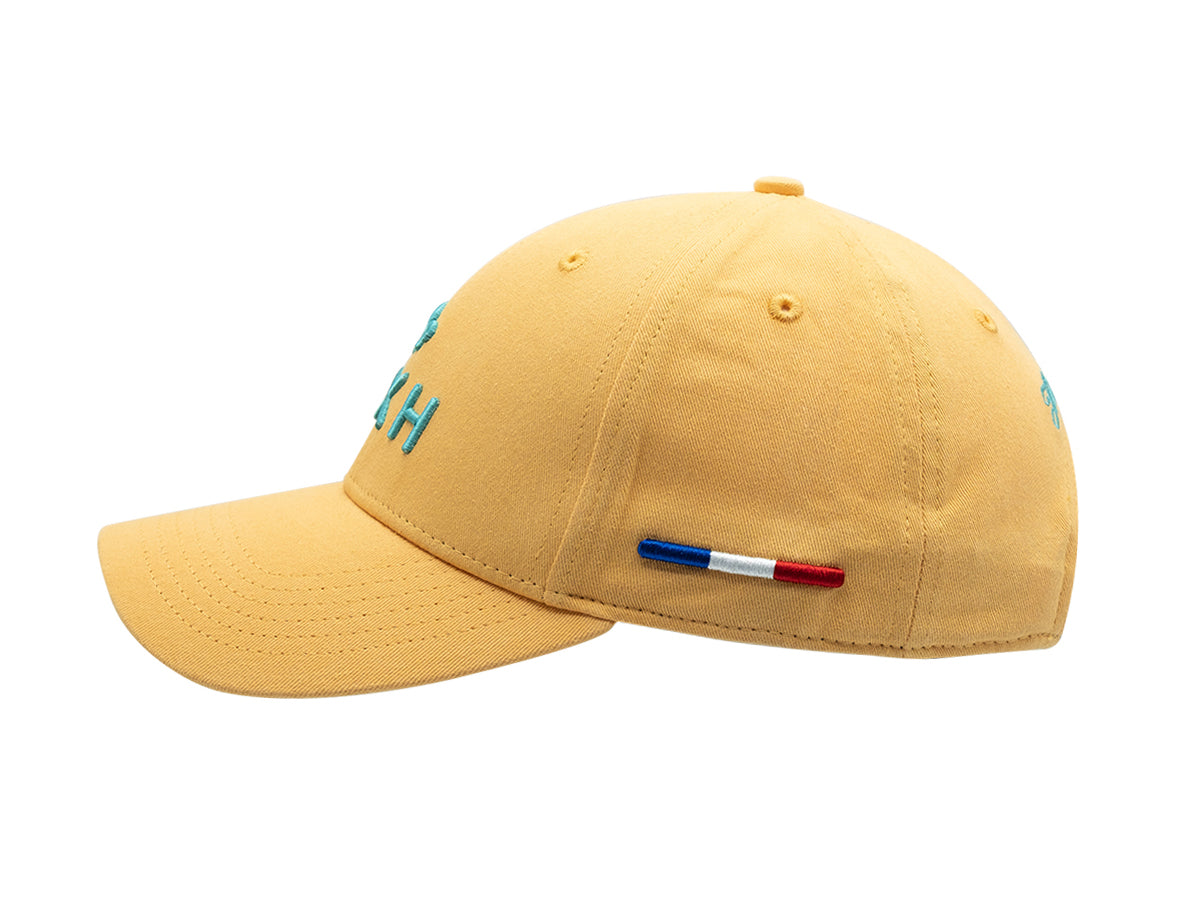 "Heritage" Cap Cotton Pop Mango