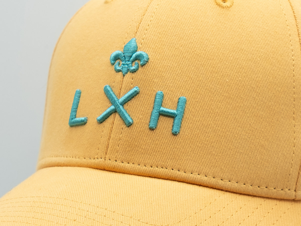 "Heritage" Cap Cotton Pop Mango