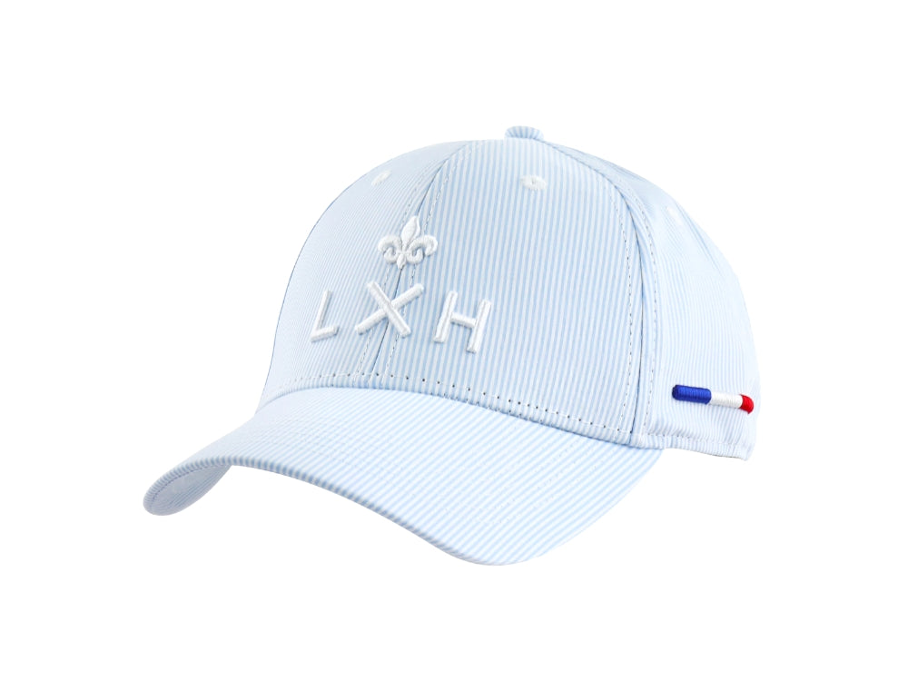 "Heritage" Cap Blue / Light Blue Stripes