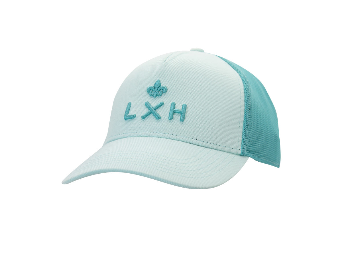 Casquette « Évasion » Bi-Color Coton Turquoise