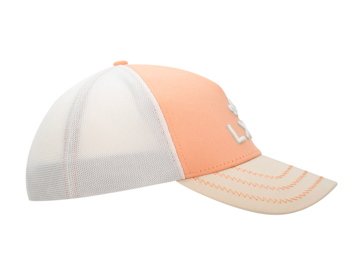 Casquette « Évasion » Tri-Color Coton Abricot