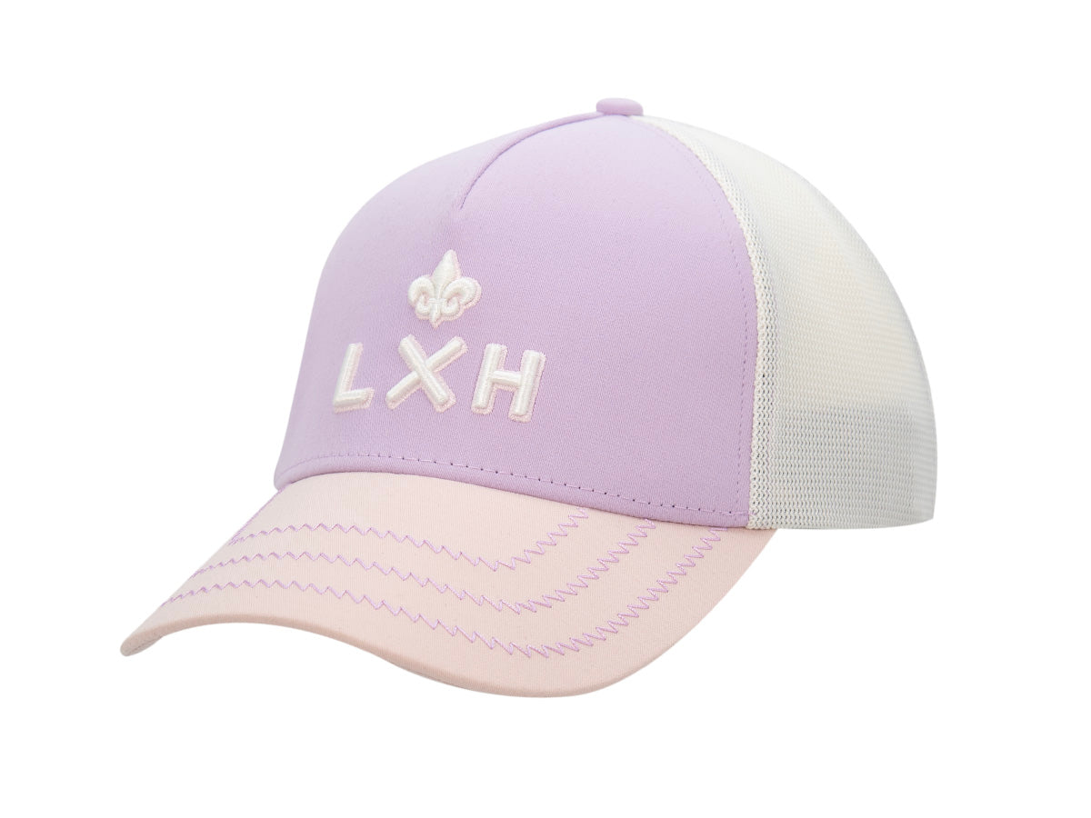 Casquette « Évasion » Tri-Color Coton Raisin