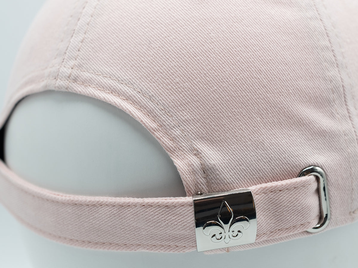 “Prestige” Powder Pink Cotton Cap