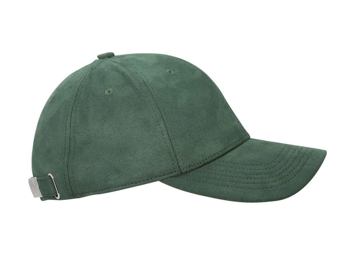 Dark Green Suede "Prestige" Cap