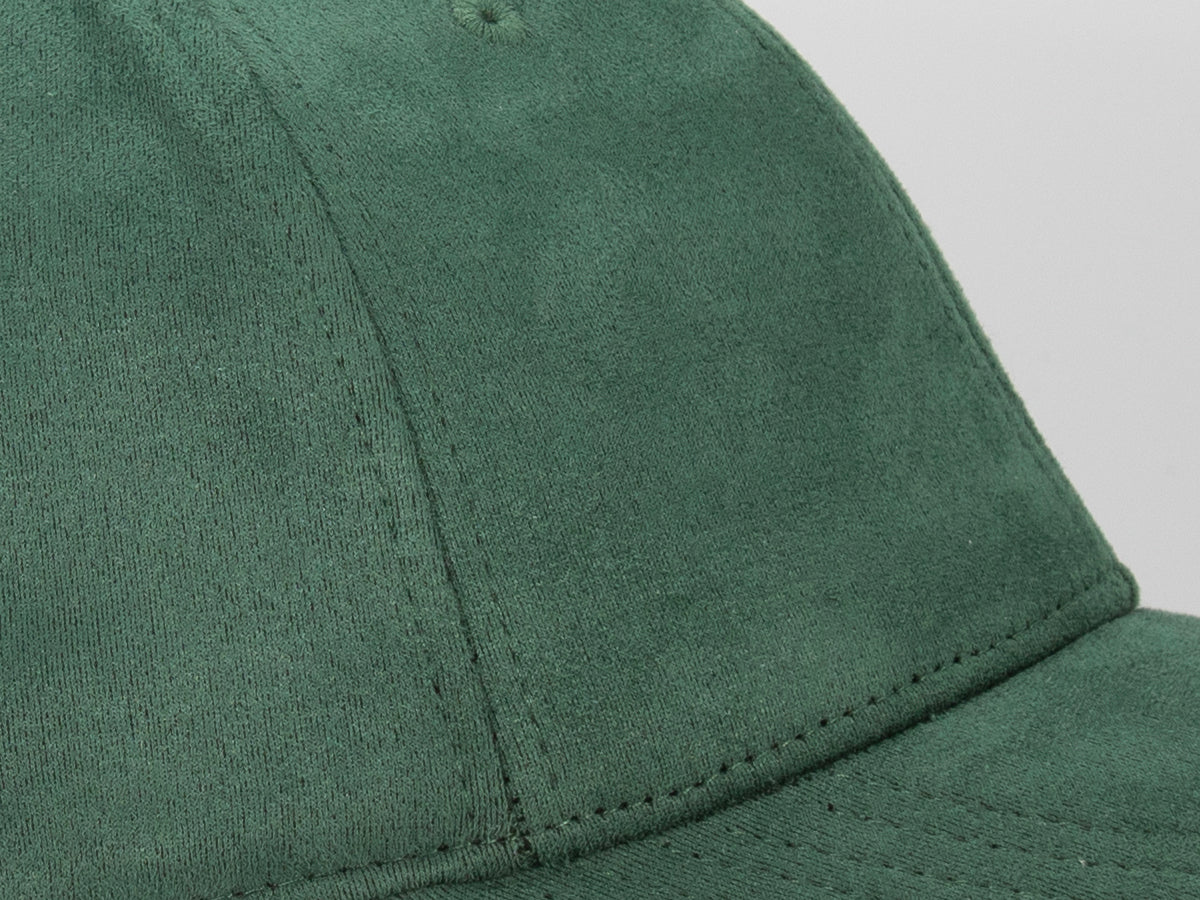 Dark Green Suede "Prestige" Cap