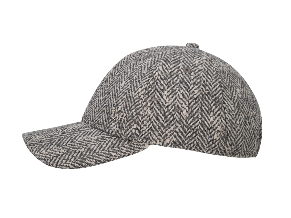 Grey Speckled Chevron “Prestige” Cap