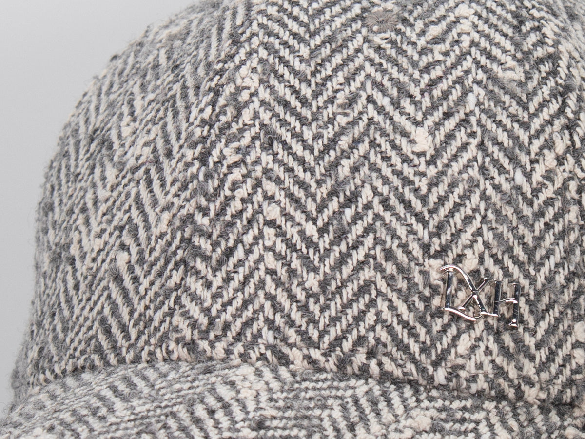 Grey Speckled Chevron “Prestige” Cap