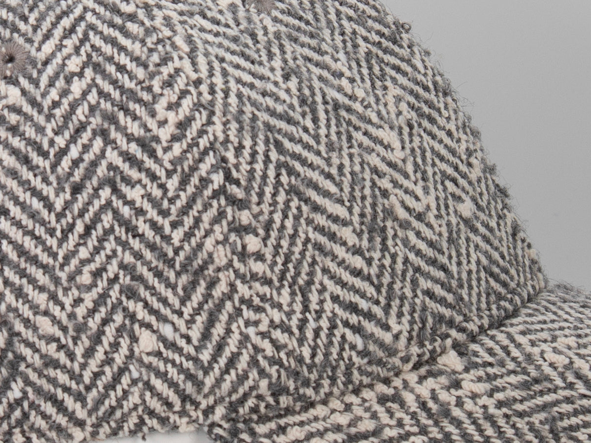Grey Speckled Chevron “Prestige” Cap