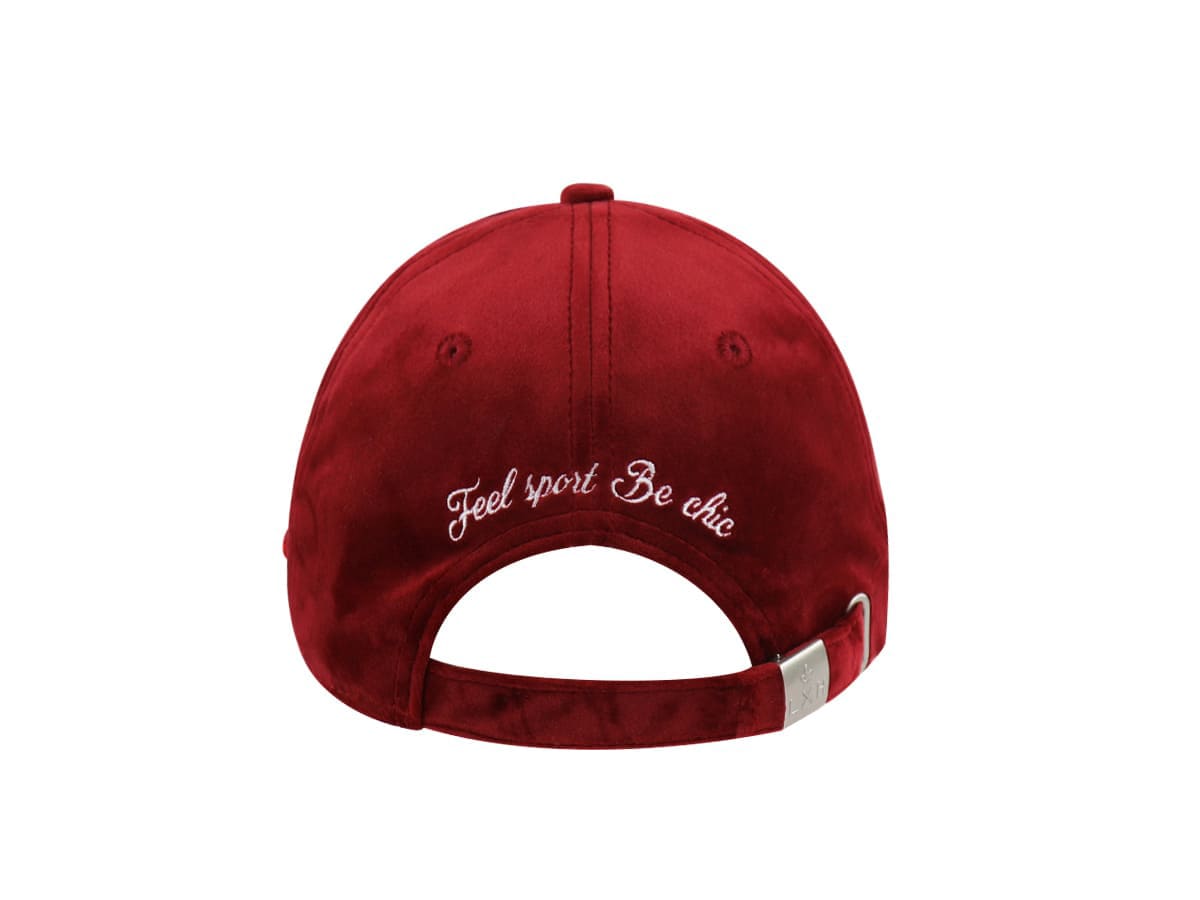 Casquette Velours de Soie Prune LXH Montréal Velours de Soie 4