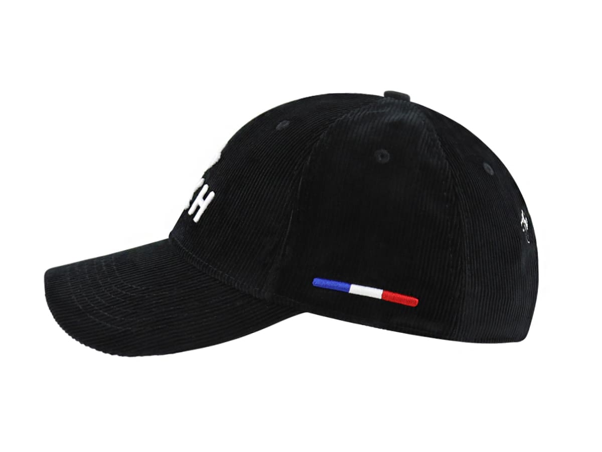 Casquette Velours Côtelé Noir LXH Vienne Velours Côtelé 2
