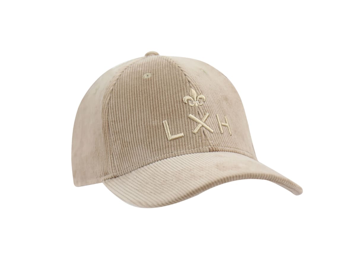 Casquette Velours Côtelé Full Taupe LXH Vienne Velours Côtelé 7