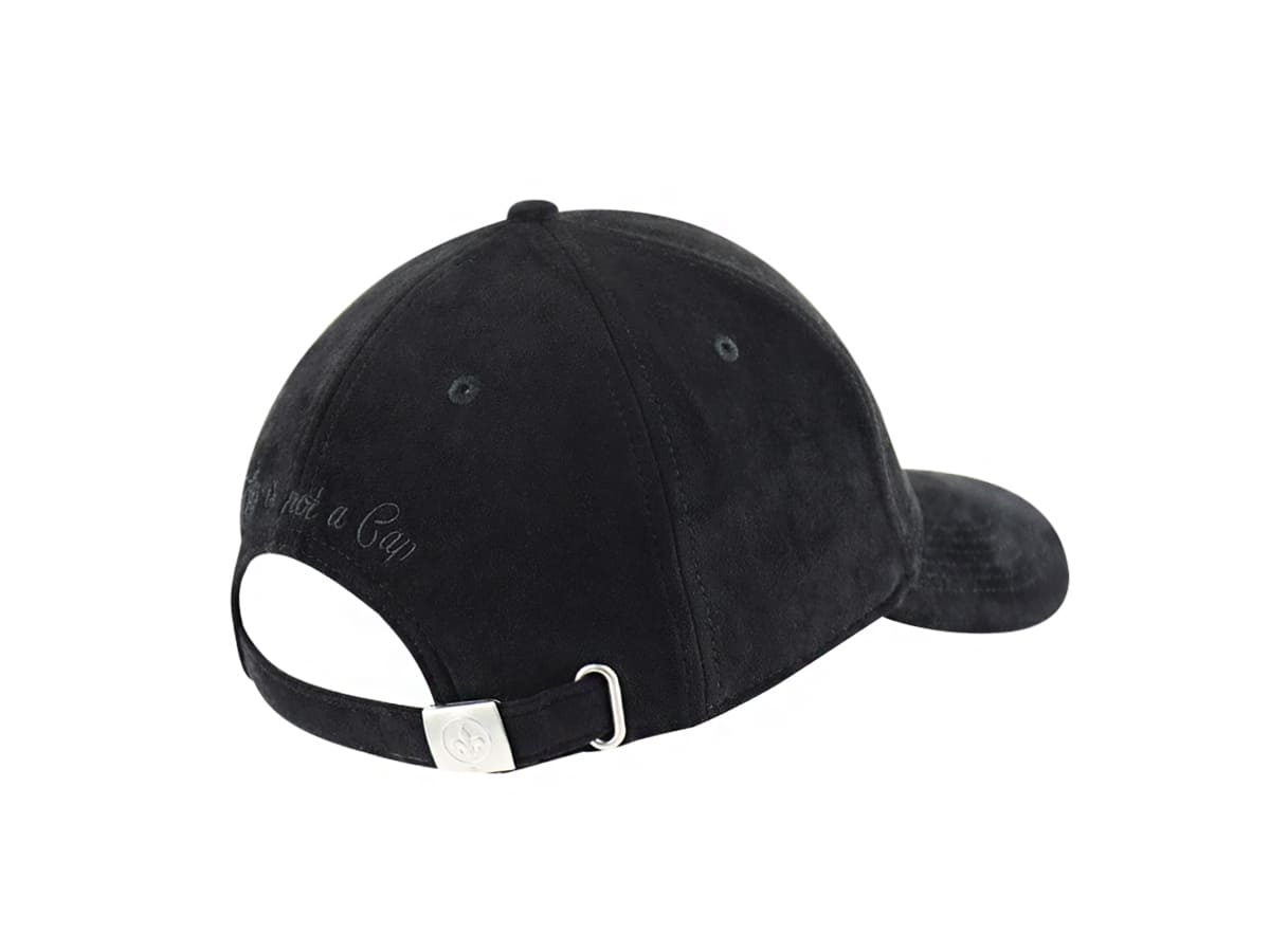 Casquette Suédine Full Noir LXH Genève Suédine 5