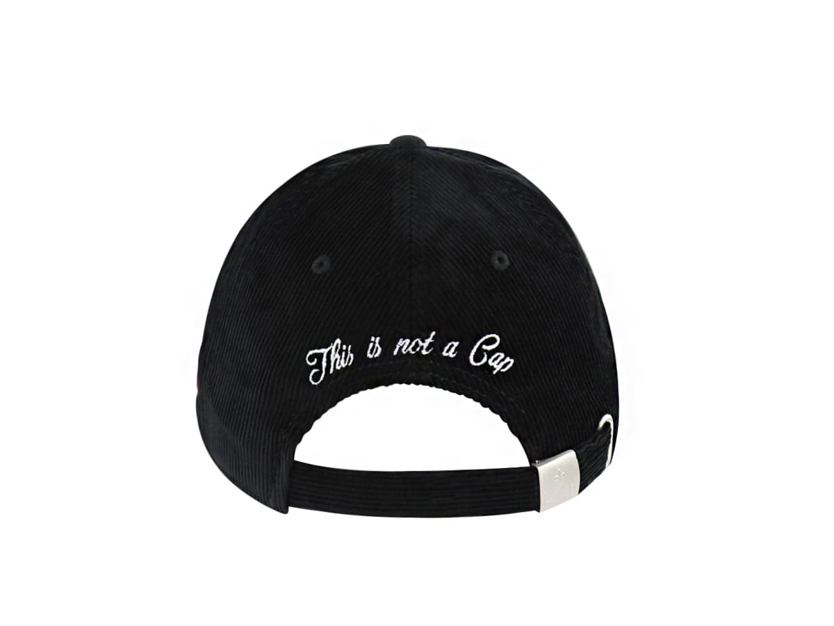 Casquette Velours Côtelé Noir LXH Vienne Velours Côtelé 4