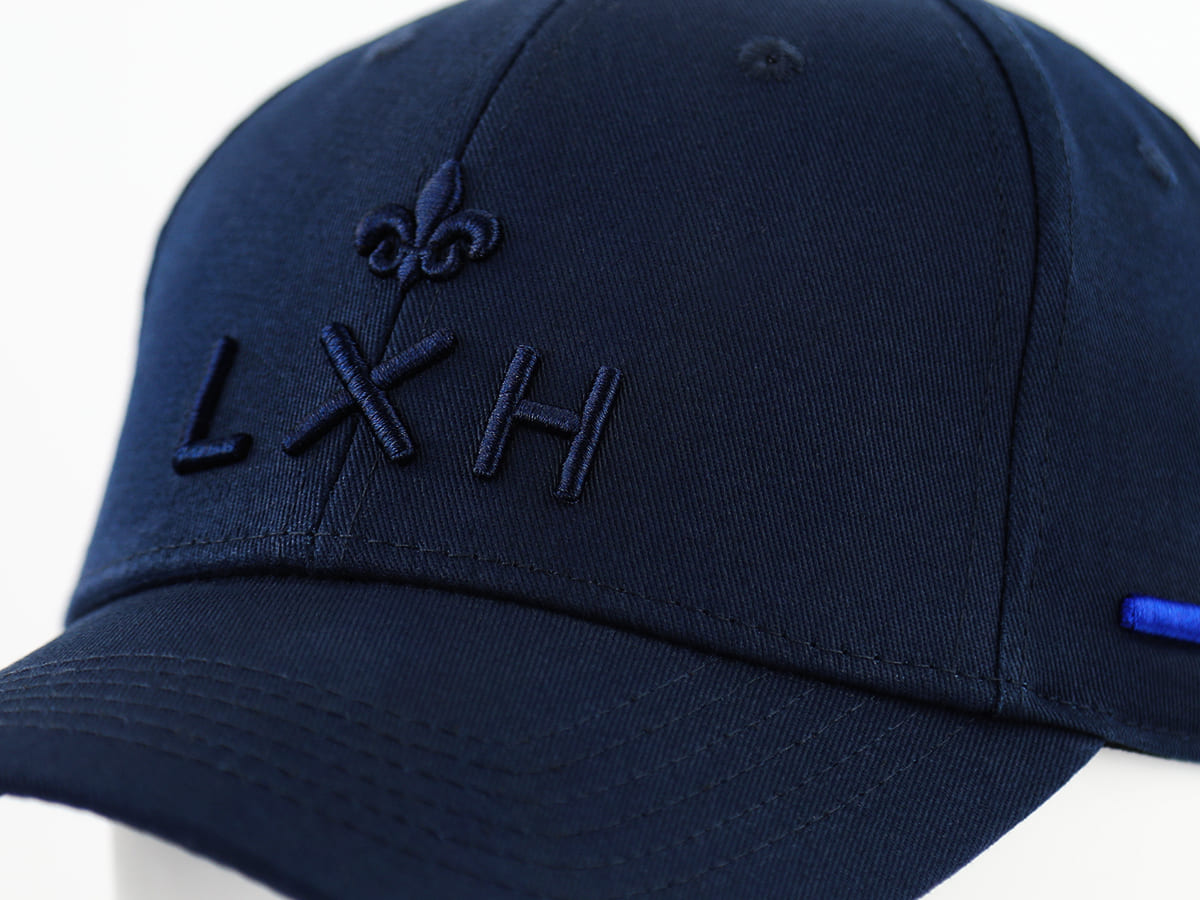 Casquette Coton Full Bleu Marine LXH Séoul Coton 9